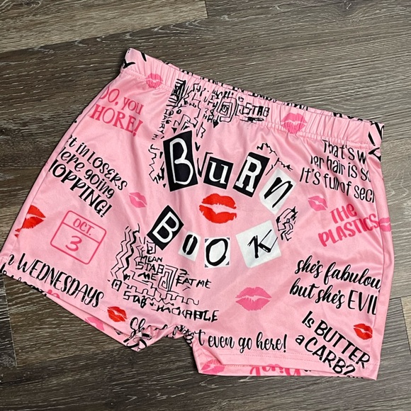 unknown source Pants - Novelty Lounge “Mean Girls” Shorts